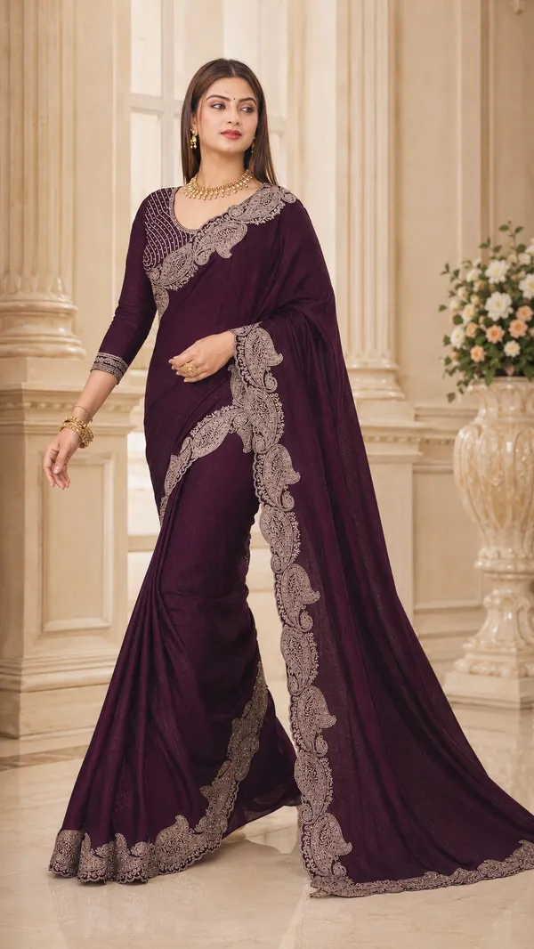 Purple_Embroidered_Ethnic_Saree_for_Women