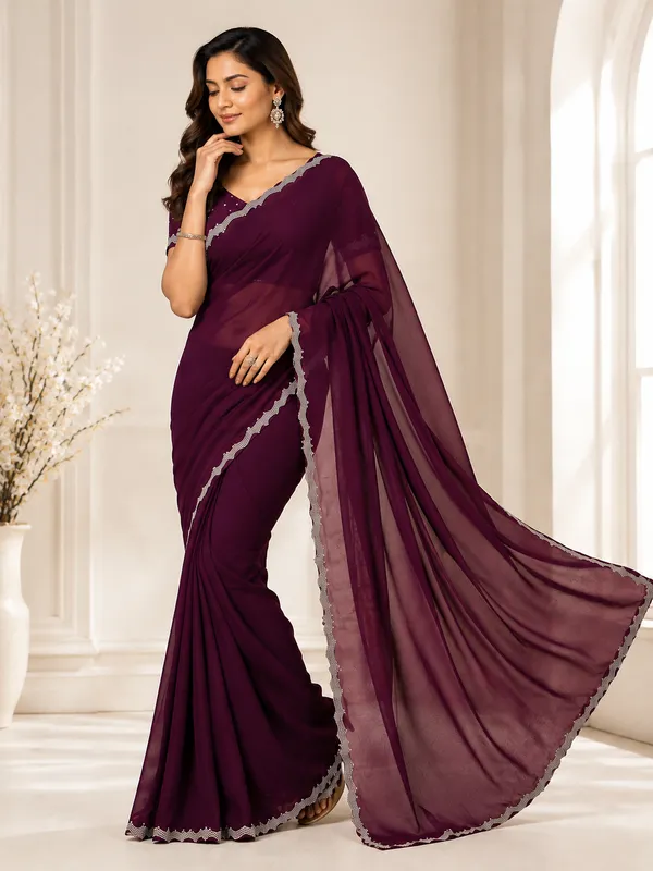 Purple_Embellished_Saree_for_Women