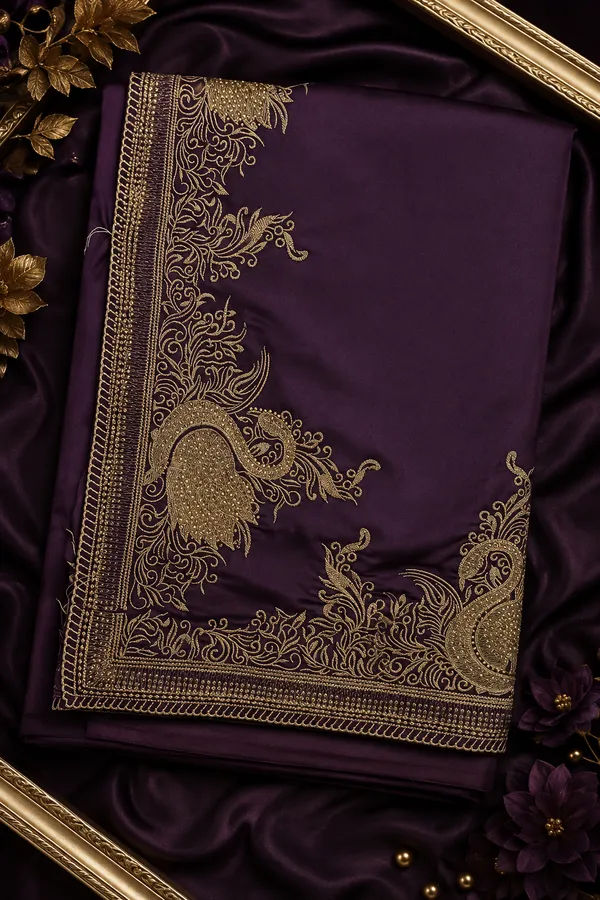 Purple_Embroidered_Saree_for_Women