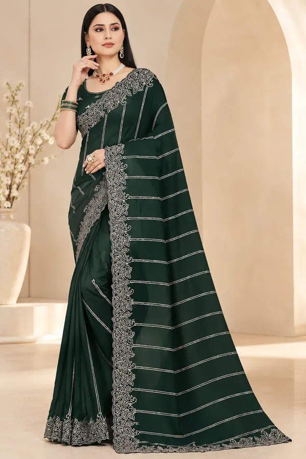 Green_Paisley_Embellished_Saree_for_Women