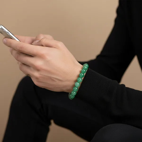 Astropreet_Green_Aventurine_Crystal_Bead_Bracelet_Default_Title