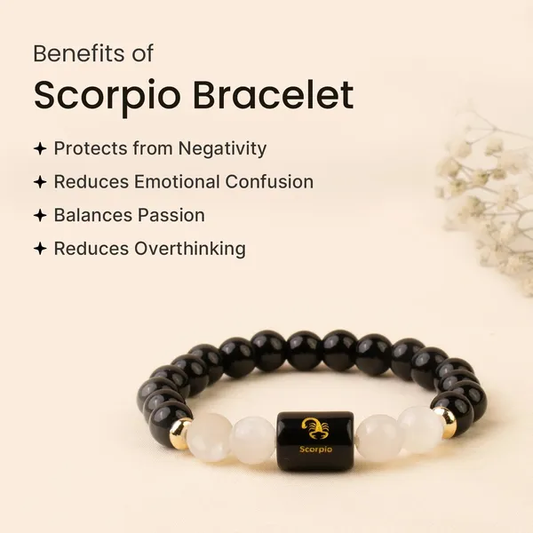 Astropreet_Scorpio_Zodiac_Bracelet_Black_Obsidian_Clear_Quartz_Poornima_Energized