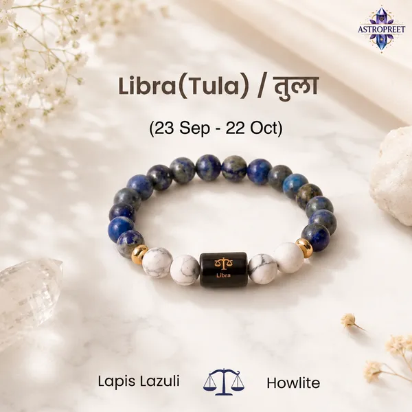 Astropreet_Libra_Zodiac_Bracelet_Lapis_Lazuli_Howlite_Standard