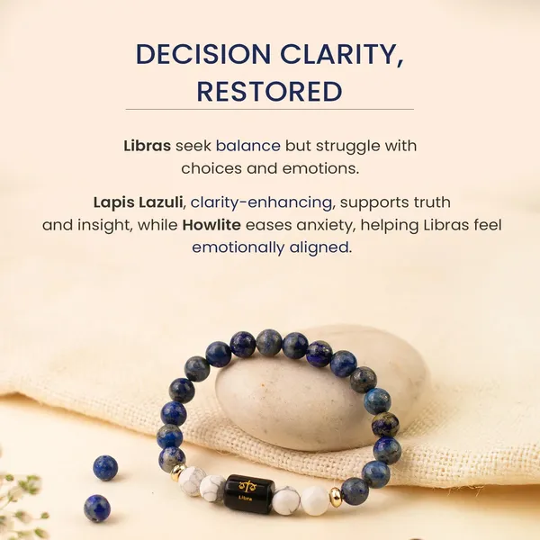 Astropreet_Libra_Zodiac_Bracelet_Lapis_Lazuli_Howlite_Standard