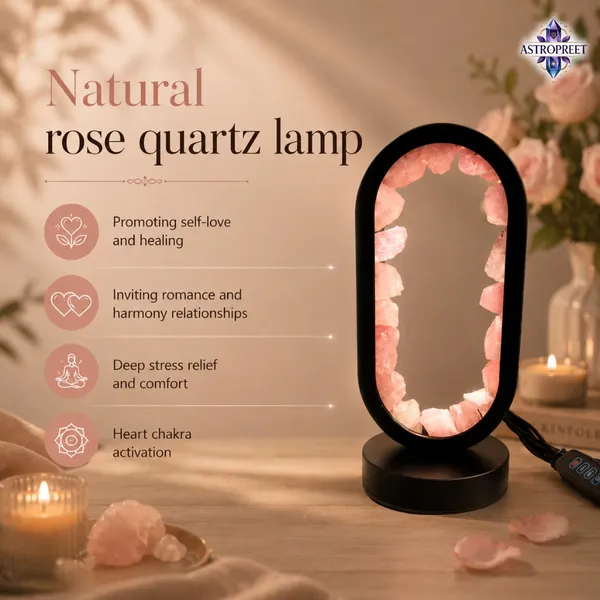 Astropreet_Natural_Rose_Quartz_Crystal_Accent_Lamp_Oval_The_Stone_Of_Universal_Love_Default_Title