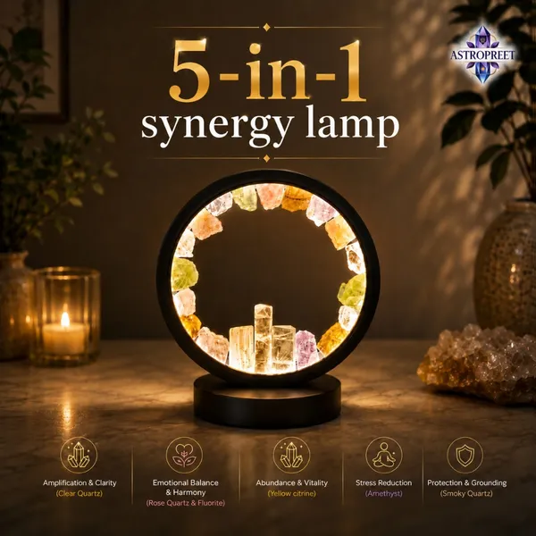 Astropreet_5_In_1_Synergy_Crystal_Healing_Lamp_Round_Amethyst_Selenite_Fluorite_Citrine_Clear_Quartz_Default_Title