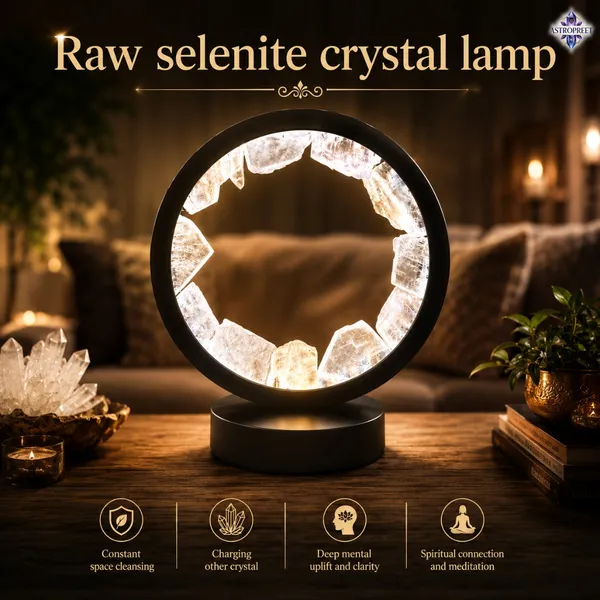 Astropreet_Raw_Selenite_Crystal_Lamp_Round_Default_Title