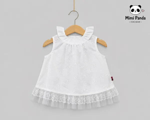 White_Cotton_Blend_Relaxed_Fit_Embroidered_Co_Ord_Set_For_Girls