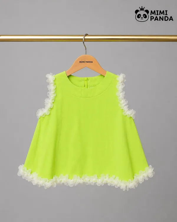 Green_Cotton_Sleeveless_Top_Palazzo_Co_Ord_Set_For_Girls