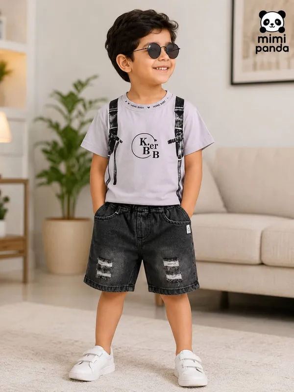 White_Cotton_Graphic_Denim_Co_Ord_Set_For_Boys