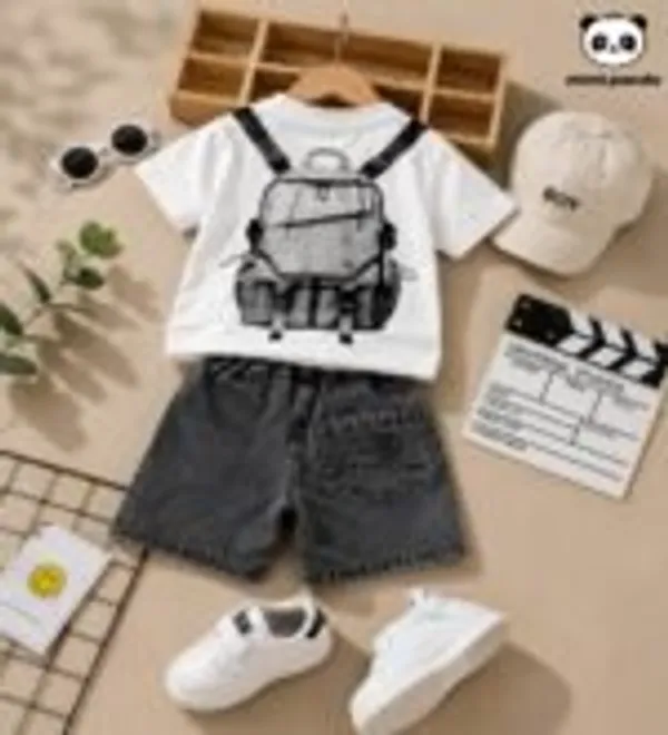 White_Cotton_Graphic_Denim_Co_Ord_Set_For_Boys