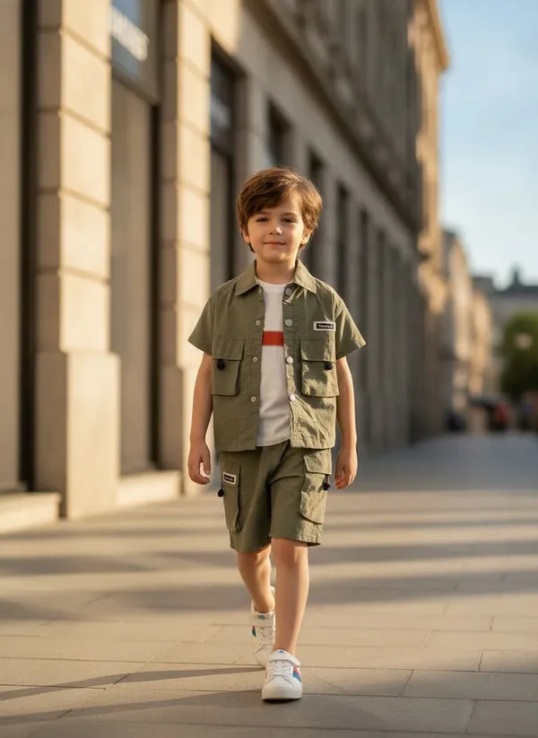Green_Cotton_Utility_Cargo_Co_Ord_Set_For_Boys