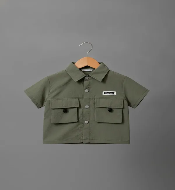 Green_Cotton_Utility_Cargo_Co_Ord_Set_For_Boys