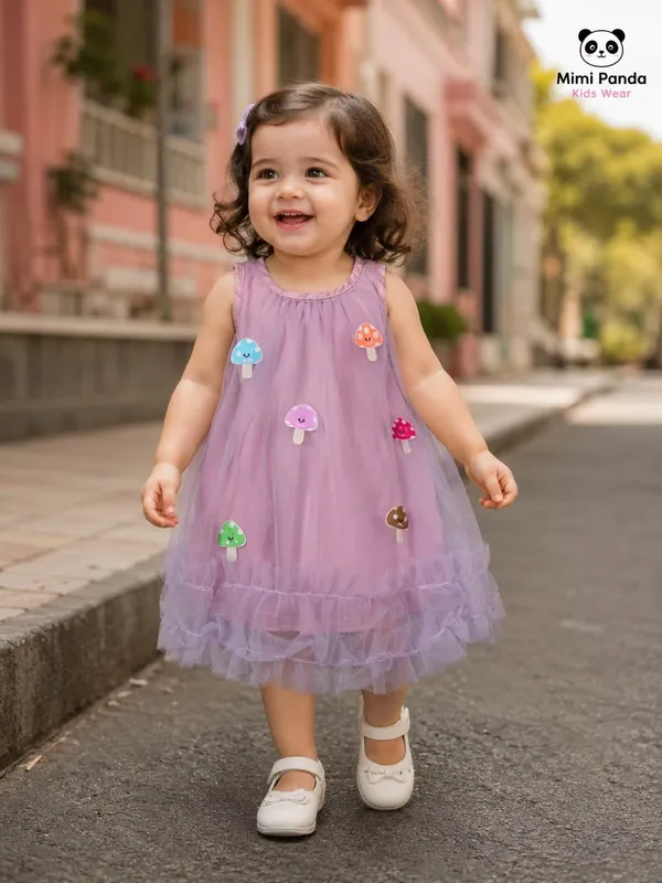 Pink_Cotton_Tulle_Sleeveless_Princess_Party_Dress_For_Girls