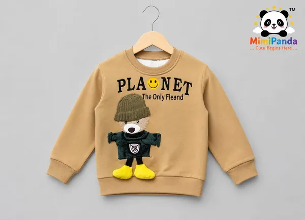 Beige_Cotton_Blend_Relaxed_Fit_Bear_Applique_Winter_Co_Ord_Set_For_Boys