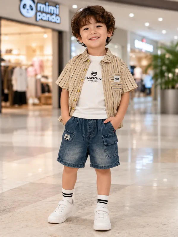 Beige_Cotton_Relaxed_Vertical_Stripe_3_Piece_Co_Ord_Set_For_Boys