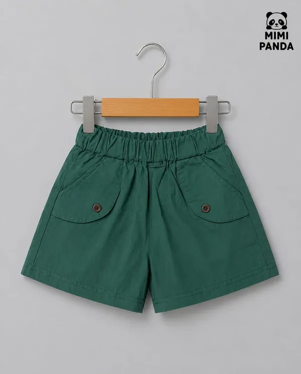 White_Cotton_Peter_Pan_Collar_Top_Shorts_Co_Ord_Set_For_Girls