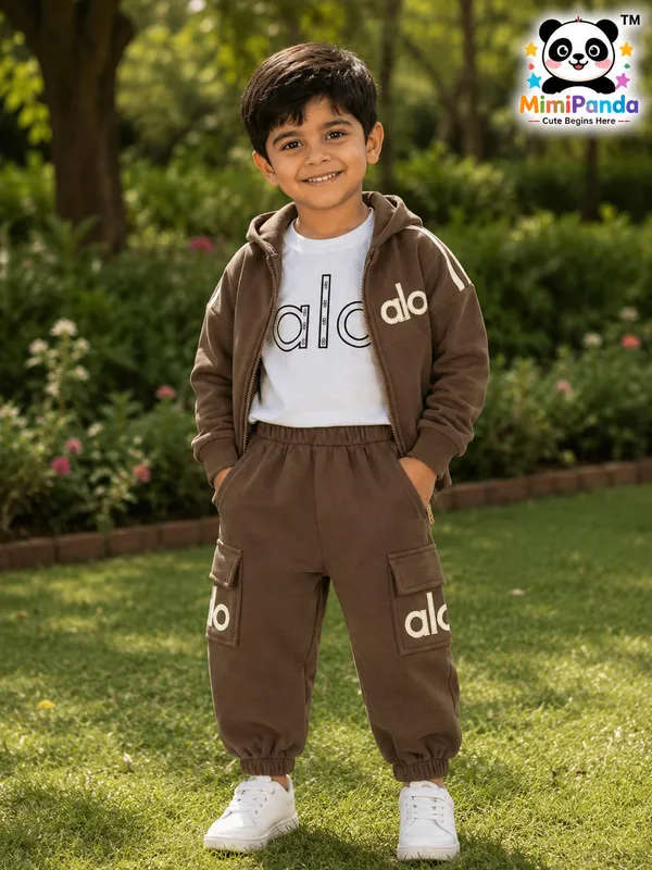 Brown_Cotton_Relaxed_Hooded_Jacket_3_Piece_Co_Ord_Set_For_Boys
