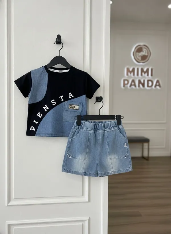 Blue_Cotton_Blend_Relaxed_Fit_Denim_Co_Ord_Set_For_Boys