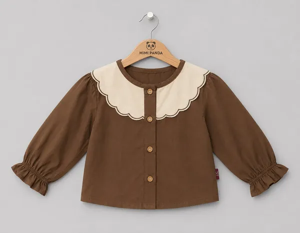 Brown_Cotton_Peter_Pan_Collar_Floral_Jogger_Co_Ord_Set_For_Girls