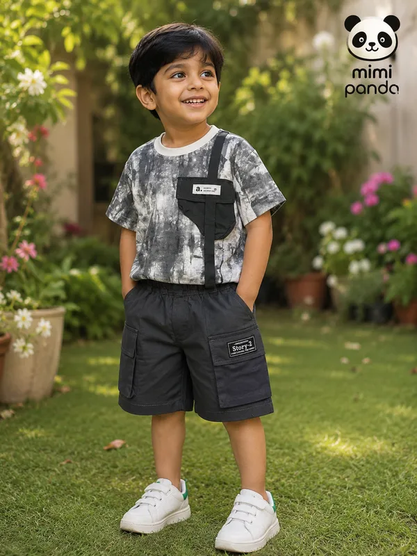 Grey_Cotton_Blend_Cargo_Utility_Co_Ord_Set_For_Boys