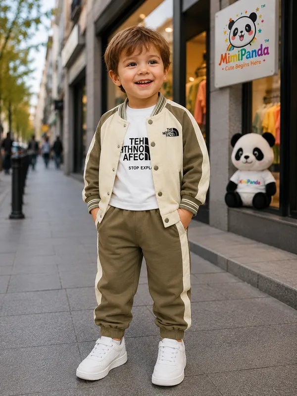 Olive_Cotton_Varsity_3_Piece_Co_Ord_Set_For_Boys