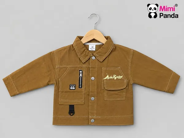 Yellow_Cotton_Blend_Cargo_3_Piece_Co_Ord_Set_For_Boys