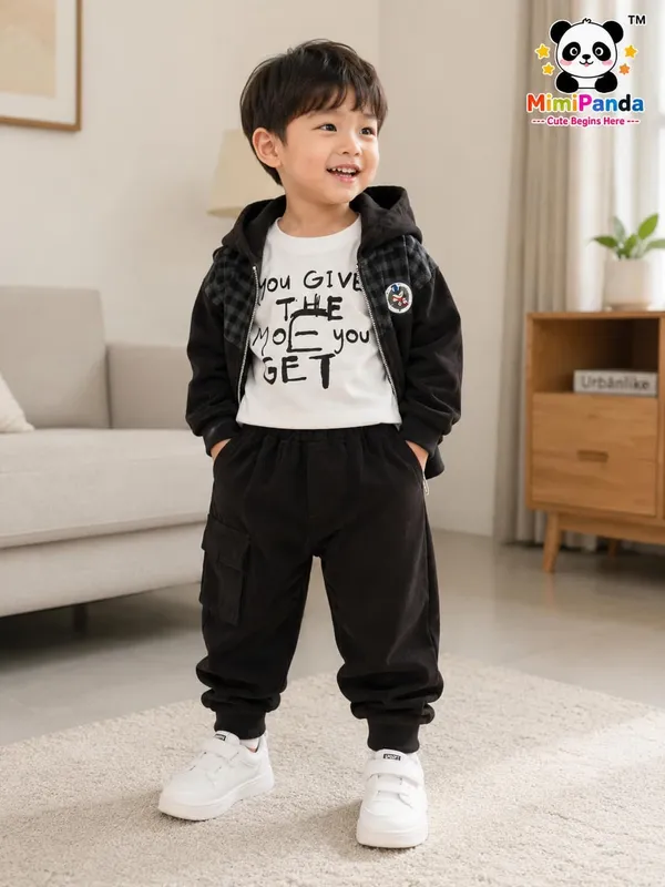 Brown_Cotton_Cargo_3_Piece_Co_Ord_Set_For_Boys