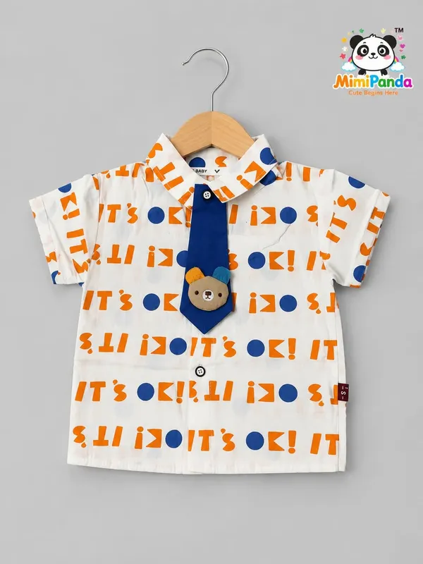 Blue_Cotton_Blend_3_Piece_Party_Co_Ord_Set_With_Tie_For_Boys