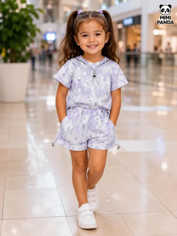 Lavender_Cotton_Blend_Relaxed_Fit_Tie_Dye_Foil_Print_Co_Ord_Set_For_Girls