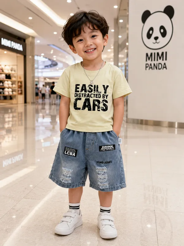 Light_Yellow_Cotton_Polyester_Graphic_Print_Denim_Co_Ord_Set_For_Boys