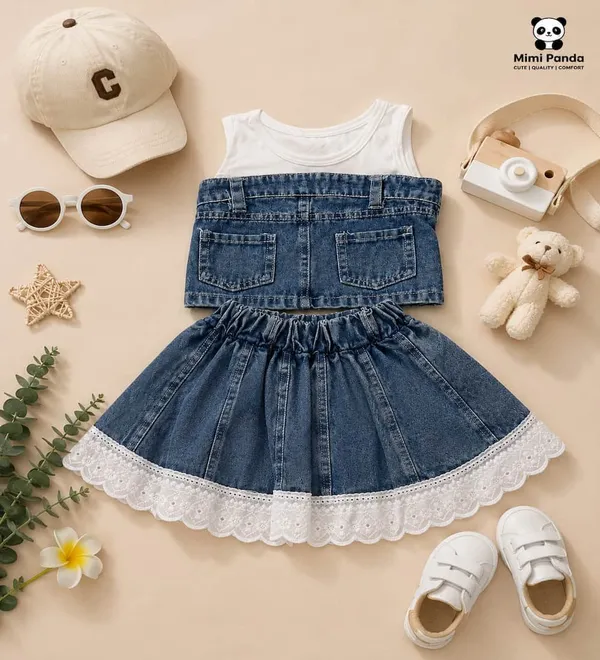 Blue_Cotton_Regular_Fit_Lace_Border_Sleeveless_Party_Dress_For_Girls