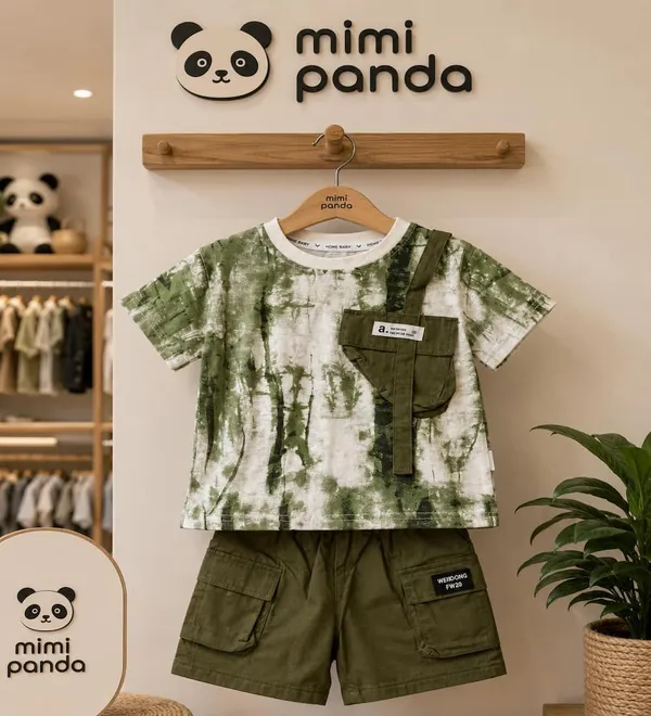 Green_Cotton_Blend_Cargo_Utility_Co_Ord_Set_For_Boys