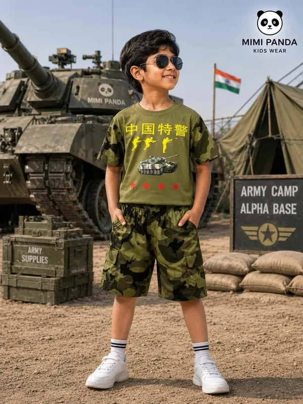 Green_Cotton_Camo_Cargo_Co_Ord_Set_For_Boys