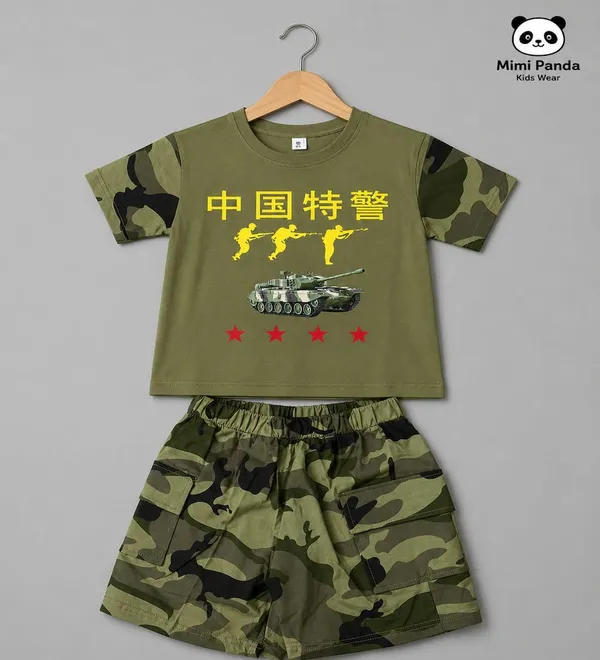 Green_Cotton_Camo_Cargo_Co_Ord_Set_For_Boys