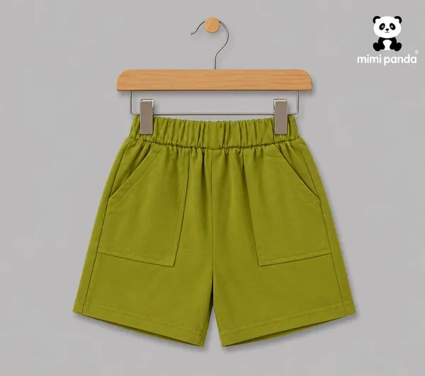 Green_Cotton_Blend_Relaxed_Fit_Bear_Graphic_Co_Ord_Set_For_Boys