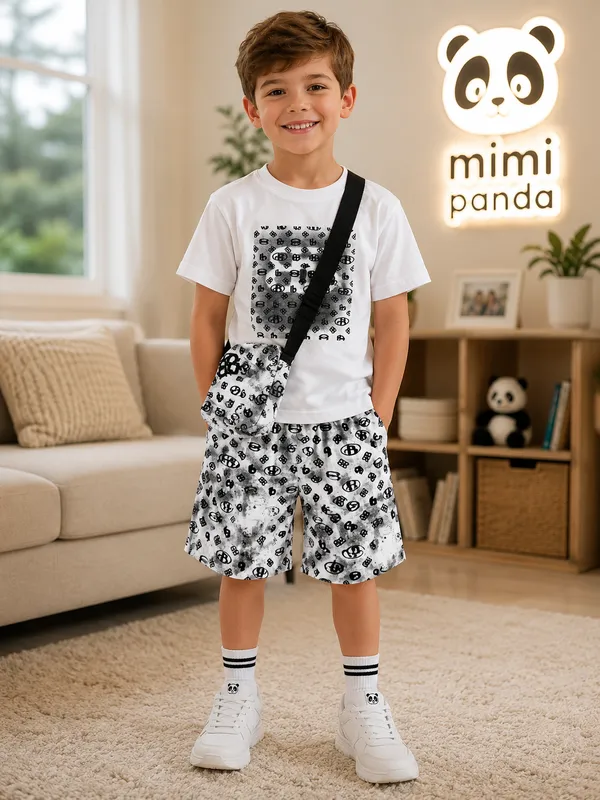 White_Cotton_Monogram_Streetwear_Co_Ord_Set_For_Boys