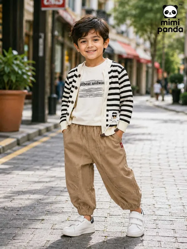 Black_Beige_Cotton_Blend_Layered_3_Piece_Winter_Co_Ord_Set_For_Boys