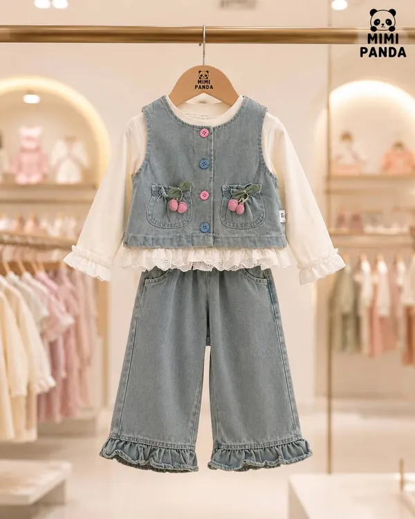 Blue_Denim_Regular_Fit_Embroidered_Vest_Frill_Pants_Co_Ord_Set_For_Girls