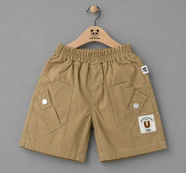 White_Cotton_Relaxed_Utility_Pocket_Cargo_Co_Ord_Set_For_Boys