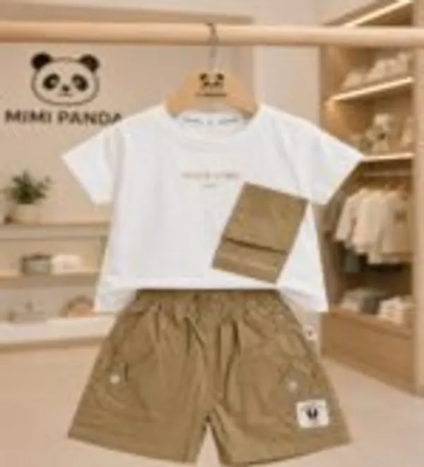White_Cotton_Relaxed_Utility_Pocket_Cargo_Co_Ord_Set_For_Boys