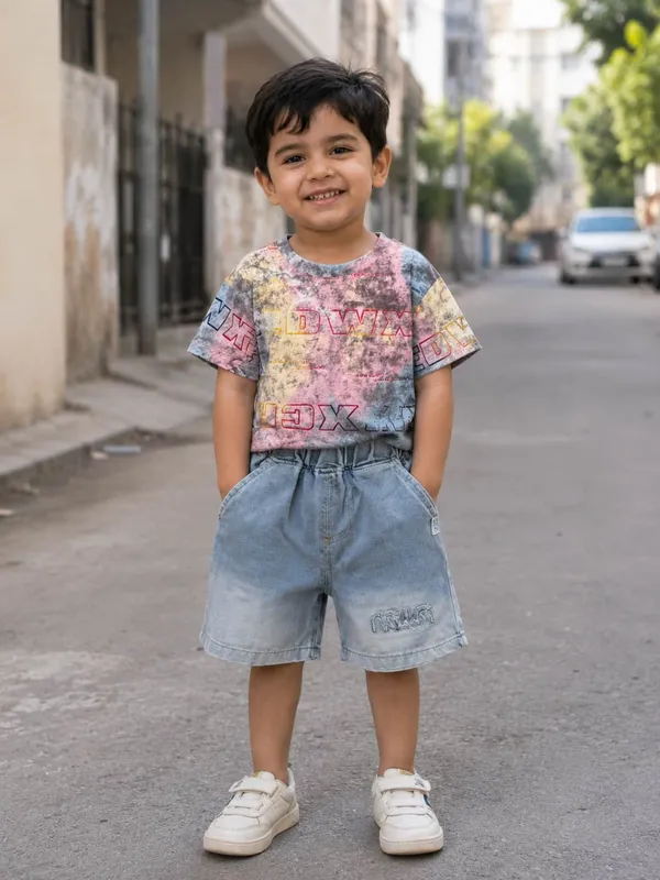 Multicolour_Cotton_Pastel_Graphic_Print_Co_Ord_Set_For_Boys