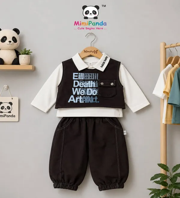 Black_Cotton_Blend_Layered_3_Piece_Co_Ord_Set_For_Boys