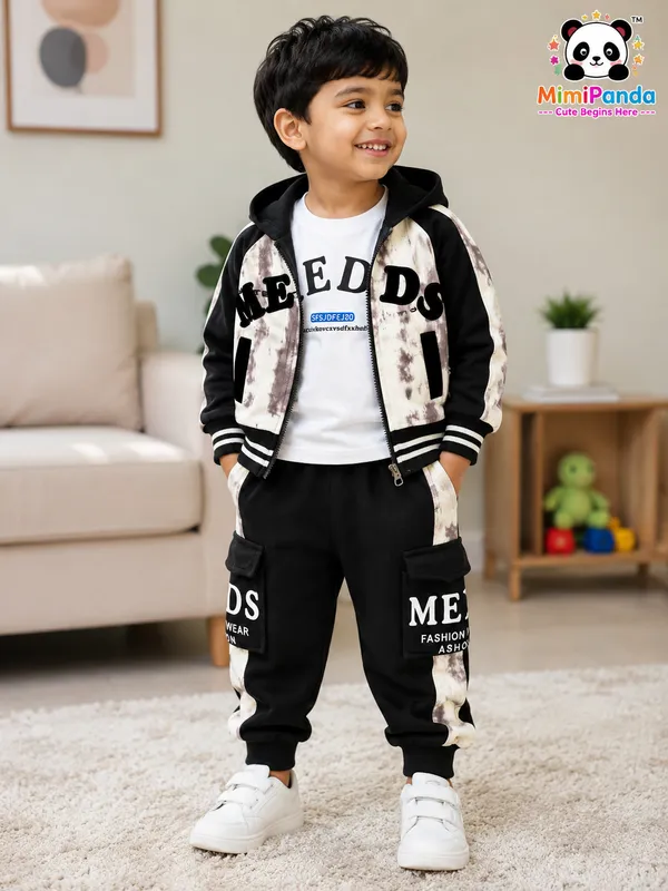Brown_Cotton_Varsity_3_Piece_Co_Ord_Set_For_Boys