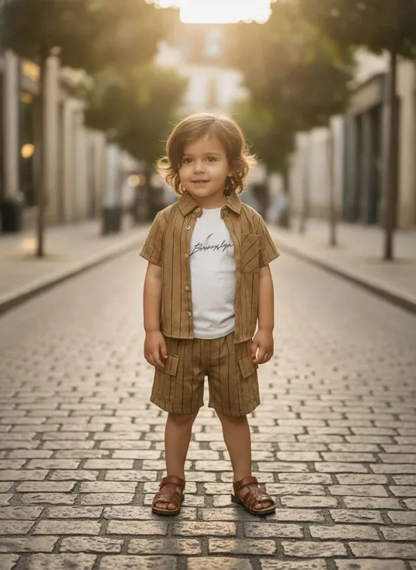 Brown_Cotton_3_Piece_Co_Ord_Set_For_Boys