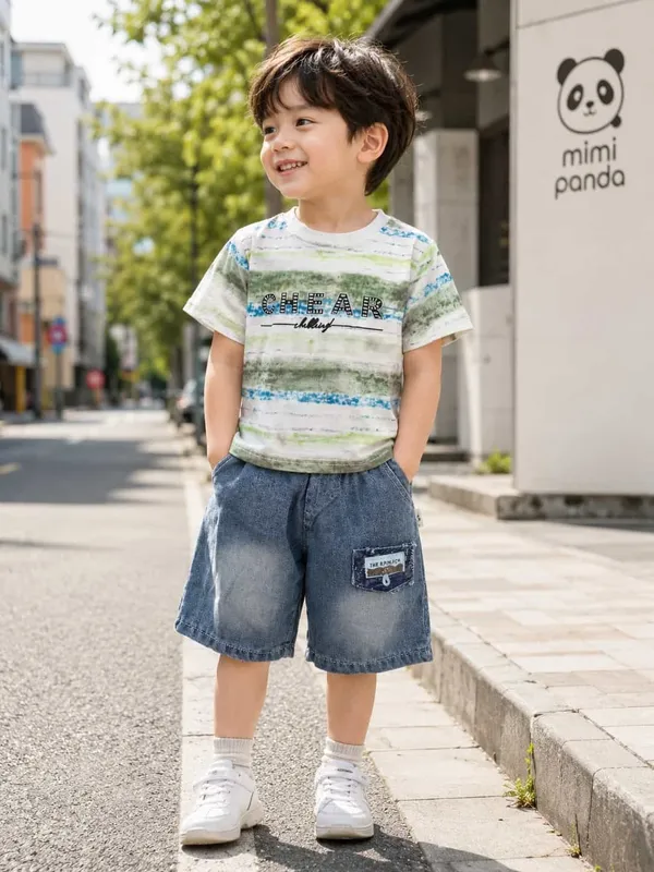 Blue_Cotton_Stripe_Graphic_Denim_Co_Ord_Set_For_Boys