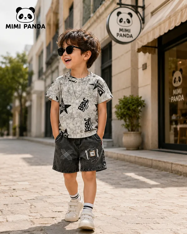 Grey_Cotton_Star_Graphic_Denim_Co_Ord_Set_For_Boys