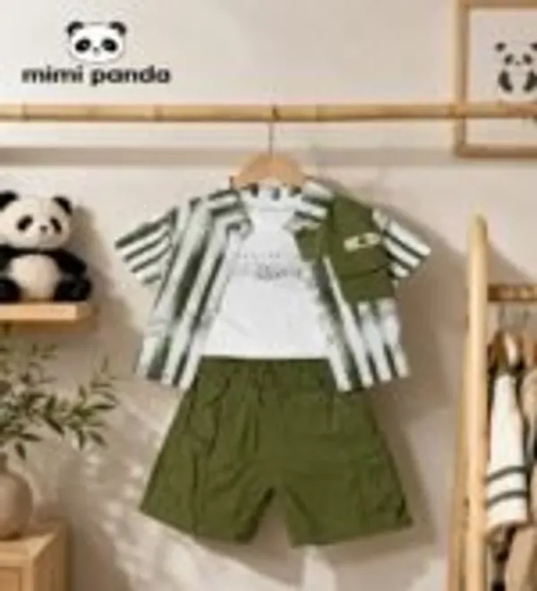 Green_Cotton_Layered_3_Piece_Summer_Co_Ord_Set_For_Boys