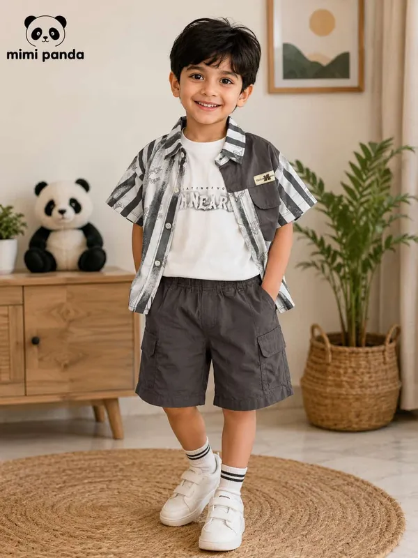 Green_Cotton_Layered_3_Piece_Summer_Co_Ord_Set_For_Boys
