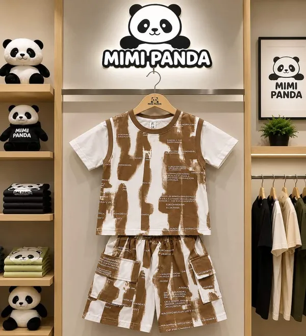 Brown_Cotton_Safari_Co_Ord_Set_For_Boys